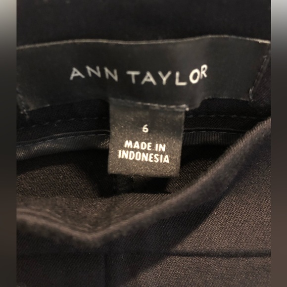 Anne Taylor Side Zip Skinny Dress Pants - Picture 5 of 5